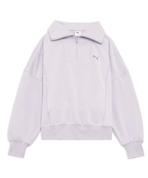 PUMA | PUMA プーマ ウィメンズ トレーニング トレイン エッジ ニット ハーフジッ(スウェット)