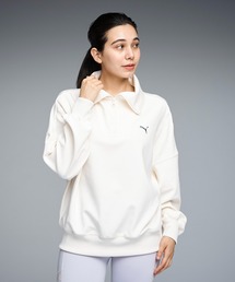 PUMA プーマ ウィメンズ トレーニング トレイン エッジ ニット ハーフジッ