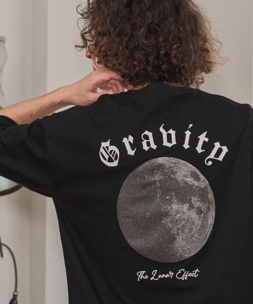 CAMBIO(カンビオ)の「mt9991- プリントT_Gravity Tシャツ(2502110MCB)(Tシャツ/カットソー・メンズ・ホワイト/ブラック/ブルー系その他・L/XL/S/M)」の10枚目の写真