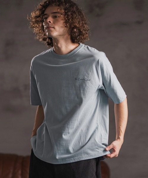 CAMBIO(カンビオ)の「mt9991- プリントT_Gravity Tシャツ(2502110MCB)(Tシャツ/カットソー・メンズ・ホワイト/ブラック/ブルー系その他・L/XL/S/M)」の15枚目の写真