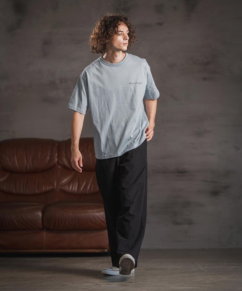CAMBIO(カンビオ)の「mt9991- プリントT_Gravity Tシャツ(2502110MCB)(Tシャツ/カットソー・メンズ・ホワイト/ブラック/ブルー系その他・L/XL/S/M)」の20枚目の写真