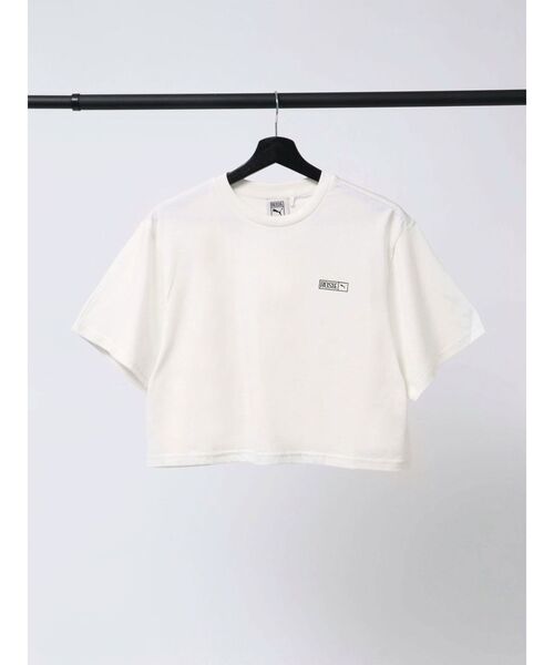 PUMA(プーマ)の「【PUMA】PUMA X ROSE Relaxed Tee(Tシャツ/カットソー・レディース・ブラック/ホワイト・MEDIUM/SMALL)」の3枚目の写真