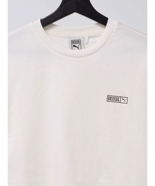 PUMA(プーマ)の「【PUMA】PUMA X ROSE Relaxed Tee(Tシャツ/カットソー・レディース・ブラック/ホワイト・MEDIUM/SMALL)」の5枚目の写真