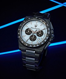 Maserati（マセラティ）の「「Maserati/マセラティ」ベロチタ - 43MM クロノ チェロ ブルー ダイヤル ガン ブレスレット チェロ・スペシャルパッケージ（アナログ腕時計・メンズ）」