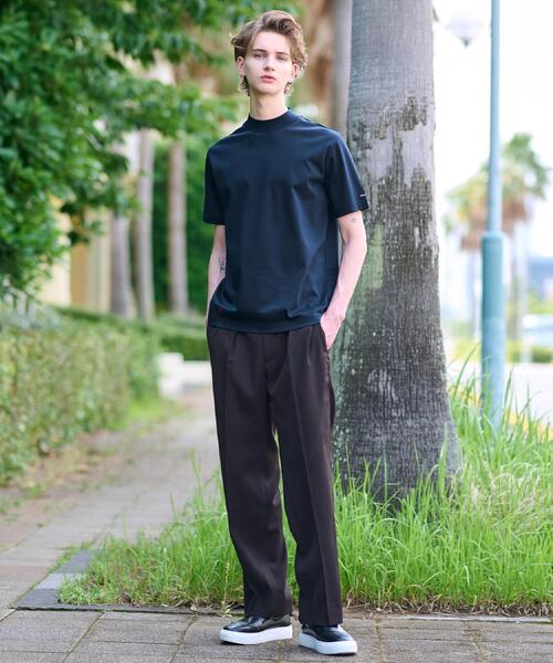 DRESSTERIOR(ドレステリア)の「【セットアップ可】ブラウンツイル ツータックパンツ(その他パンツ・メンズ・ブラウン系その他・76/79/82/85)」の5枚目の写真