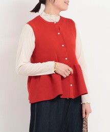 MICO COULIER | フロッキージャージーレイヤープルオーバーカットソー(Tシャツ/カットソー)