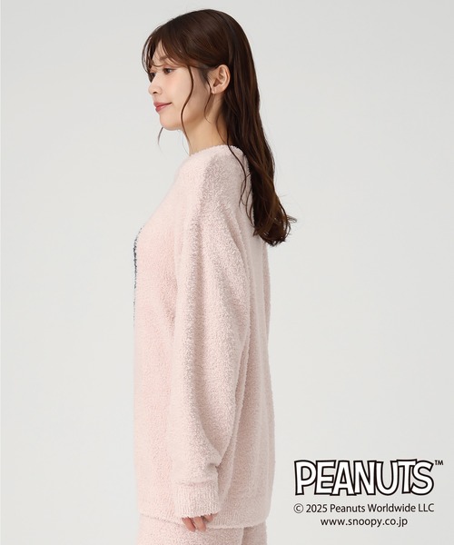 MISCH MASCH(ミッシュマッシュ)の「PEANUTSデザインルームウェアトップス(その他トップス・レディース・ピンク/アイボリー・フリ-)」の7枚目の写真