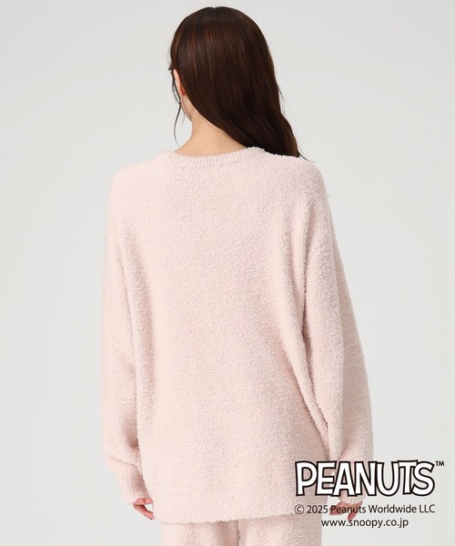 MISCH MASCH(ミッシュマッシュ)の「PEANUTSデザインルームウェアトップス(その他トップス・レディース・ピンク/アイボリー・フリ-)」の8枚目の写真