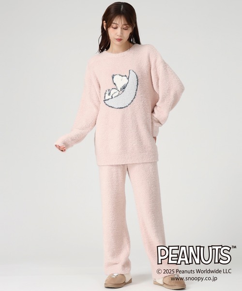 MISCH MASCH(ミッシュマッシュ)の「PEANUTSデザインルームウェアトップス(その他トップス・レディース・ピンク/アイボリー・フリ-)」の13枚目の写真