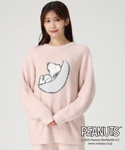 MISCH MASCH(ミッシュマッシュ)の「PEANUTSデザインルームウェアトップス(その他トップス・レディース・ピンク/アイボリー・フリ-)」の4枚目の写真