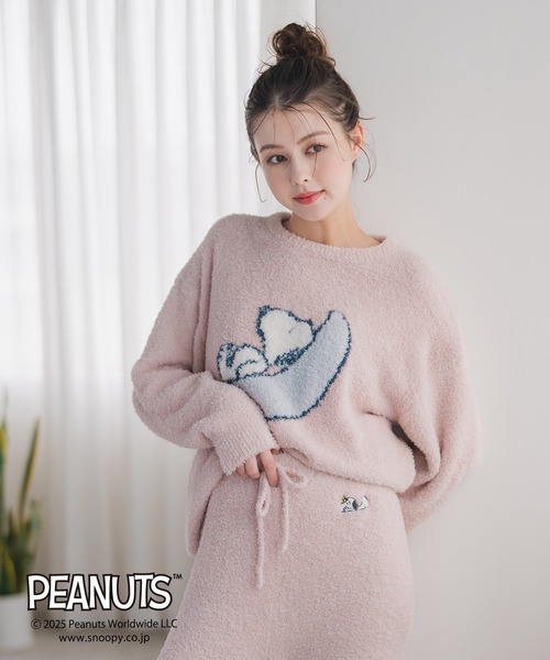 MISCH MASCH(ミッシュマッシュ)の「PEANUTSデザインルームウェアトップス(その他トップス・レディース・ピンク/アイボリー・フリ-)」の17枚目の写真