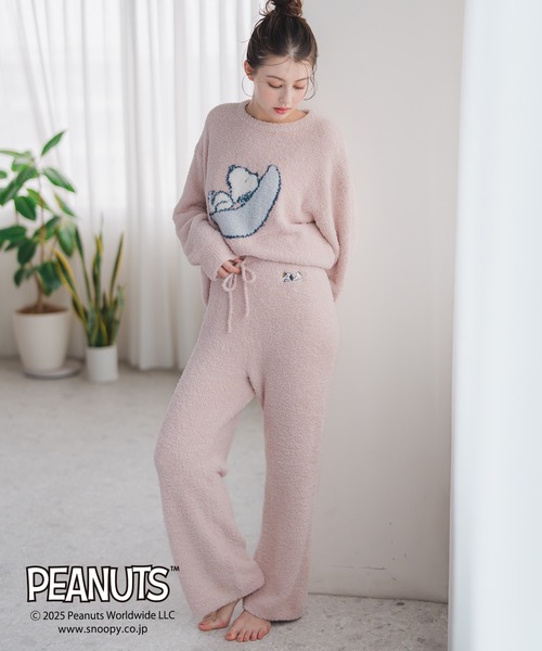 MISCH MASCH(ミッシュマッシュ)の「PEANUTSデザインルームウェアトップス(その他トップス・レディース・ピンク/アイボリー・フリ-)」の21枚目の写真