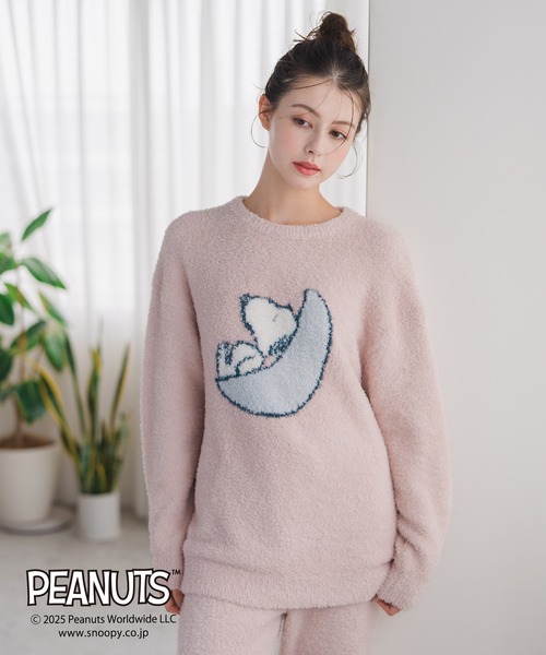 MISCH MASCH(ミッシュマッシュ)の「PEANUTSデザインルームウェアトップス(その他トップス・レディース・ピンク/アイボリー・フリ-)」の20枚目の写真