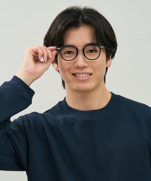 Zoff 水越みさと さんコラボ 水越みさと さんコラボ】Zoff｜Misato Mizukoshi ボストン型 メガネ