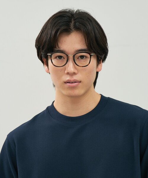 水越みさと さんコラボ】Zoff｜Misato Mizukoshi ウェリントン型