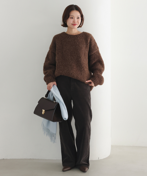 MARCO BIANCHINI/マルコビアンキーニ SLOBE別注 レザーコンビフラップ