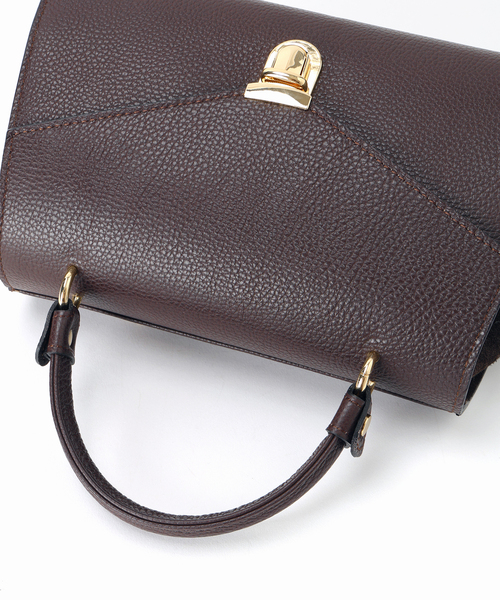 MARCO BIANCHINI/マルコビアンキーニ SLOBE別注 レザーコンビフラップ