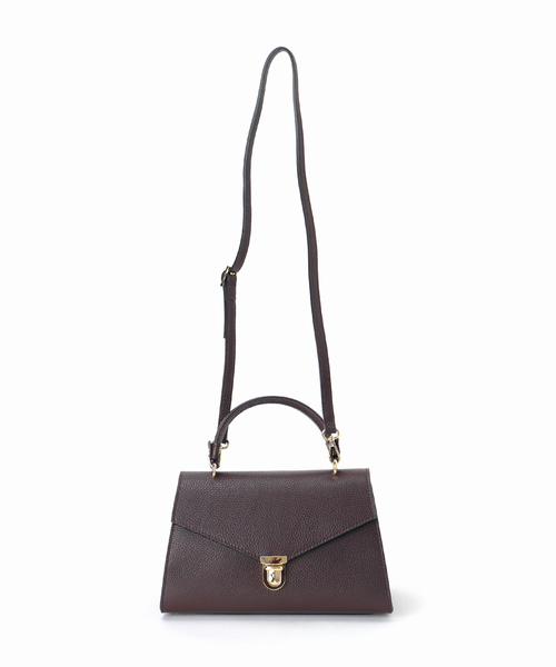 MARCO BIANCHINI（マルコビアンチーニ）の「MARCO BIANCHINI/マルコビアンキーニ SLOBE別注 レザーコンビフラップBAG（ショルダーバッグ・レディース・ブラウン・FREE）」の21枚目の写真