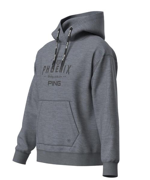 PING(ピン)の「【PING APPAREL】ドライミックス ベアインレイ スウェットフーディ <NATIVE> (MENS)(スウェット・メンズ・グレー/ホワイト/イエロー/ネイビー・L/LL/M/LL1/S)」の10枚目の写真