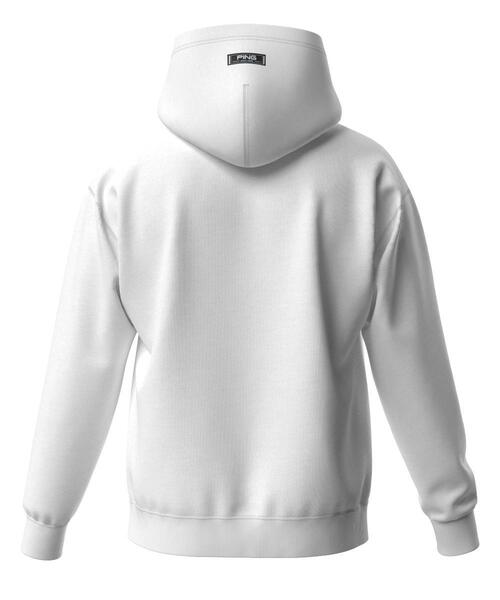 【ネイビー】ドライミックス ベアインレイ スウェットフーディ <NATIVE> (MENS) PING（ピン） トレーナー スウェット 「PING APPAREL」ドライミックス