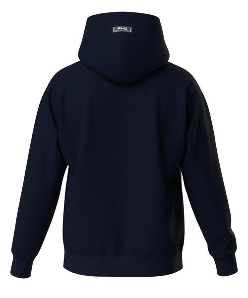 PING(ピン)の「【PING APPAREL】ドライミックス ベアインレイ スウェットフーディ <NATIVE> (MENS)(スウェット・メンズ・グレー/ホワイト/イエロー/ネイビー・L/LL/M/LL1/S)」の15枚目の写真
