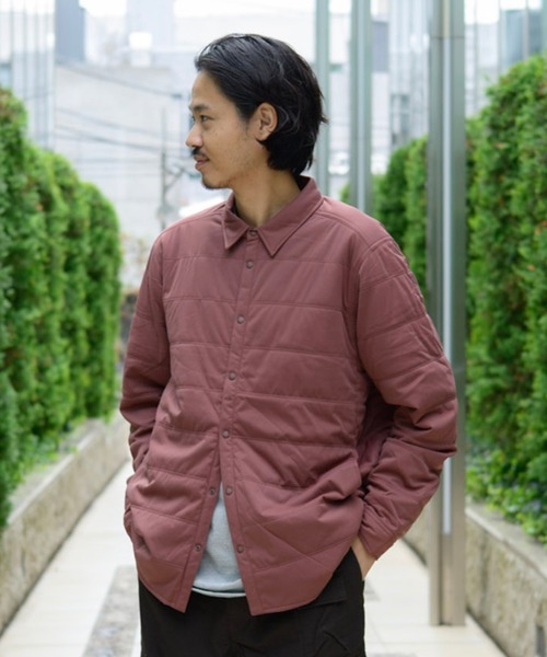 Snow Peak(スノーピーク)の「SnowPeak / Flexible Insulated Shirt フレキシブル 断熱 シャツ(シャツ/ブラウス・メンズ・ブラック/ライトブラウン/ネイビー・XL/L/M/1/2/S/XXL)」の1枚目の写真
