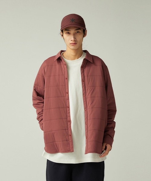 Snow Peak(スノーピーク)の「SnowPeak / Flexible Insulated Shirt フレキシブル 断熱 シャツ(シャツ/ブラウス・メンズ・ブラック/ライトブラウン/ネイビー・XL/L/M/1/2/S/XXL)」の5枚目の写真