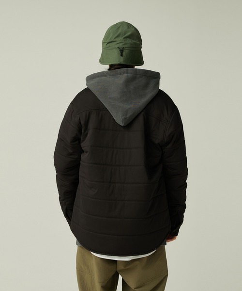 Snow Peak(スノーピーク)の「SnowPeak / Flexible Insulated Shirt フレキシブル 断熱 シャツ(シャツ/ブラウス・メンズ・ブラック/ライトブラウン/ネイビー・XL/L/M/1/2/S/XXL)」の16枚目の写真