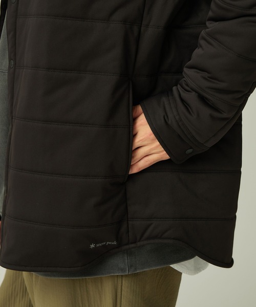 Snow Peak(スノーピーク)の「SnowPeak / Flexible Insulated Shirt フレキシブル 断熱 シャツ(シャツ/ブラウス・メンズ・ブラック/ライトブラウン/ネイビー・XL/L/M/1/2/S/XXL)」の18枚目の写真
