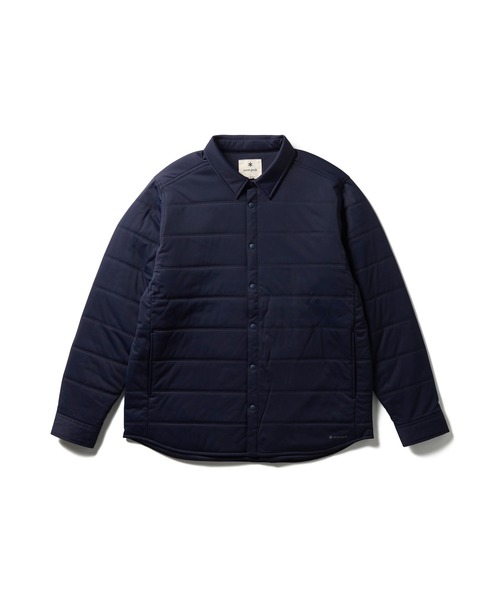 Snow Peak(スノーピーク)の「SnowPeak / Flexible Insulated Shirt フレキシブル 断熱 シャツ(シャツ/ブラウス・メンズ・ブラック/ライトブラウン/ネイビー・XL/L/M/1/2/S/XXL)」の11枚目の写真