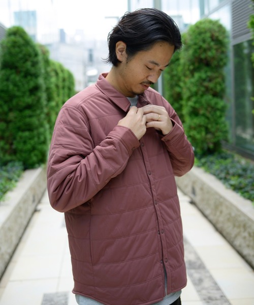 Snow Peak(スノーピーク)の「SnowPeak / Flexible Insulated Shirt フレキシブル 断熱 シャツ(シャツ/ブラウス・メンズ・ブラック/ライトブラウン/ネイビー・XL/L/M/1/2/S/XXL)」の21枚目の写真