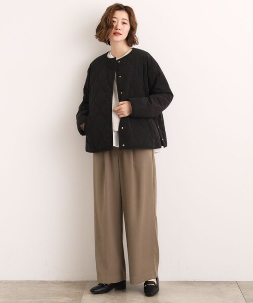 grove(グローブ)の「【2WAY・リバーシブル】大人が着たい上品コーデュロイジャケット(その他アウター・レディース・ブラック/ダークブラウン・03/02/01/04/05)」の18枚目の写真