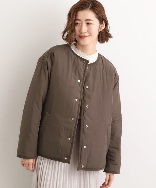 grove(グローブ)の「【2WAY・リバーシブル】大人が着たい上品コーデュロイジャケット(その他アウター・レディース・ブラック/ダークブラウン・03/02/01/04/05)」の4枚目の写真