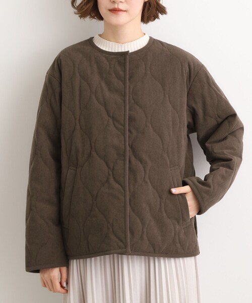grove(グローブ)の「【2WAY・リバーシブル】大人が着たい上品コーデュロイジャケット(その他アウター・レディース・ブラック/ダークブラウン・03/02/01/04/05)」の19枚目の写真