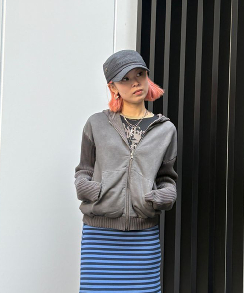 ニットドッキングフーディー（その他アウター）｜Oriens JOURNAL