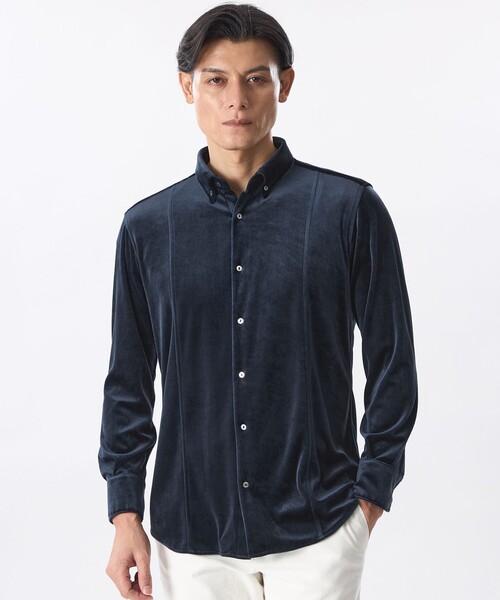 EPOCA｜エポカのシャツ/ブラウス（ブルー・ネイビー/青色系・ボタン 