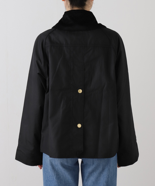 OUTDOOR PRODUCTS（アウトドアプロダクツ）の「barbour catton wax jacket（その他アウター・レディース・ブラック・10）」の5枚目の写真
