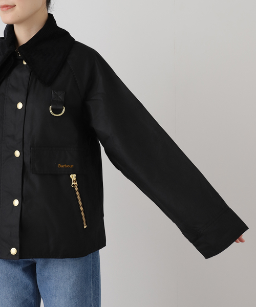 OUTDOOR PRODUCTS（アウトドアプロダクツ）の「barbour catton wax jacket（その他アウター・レディース・ブラック・10）」の7枚目の写真