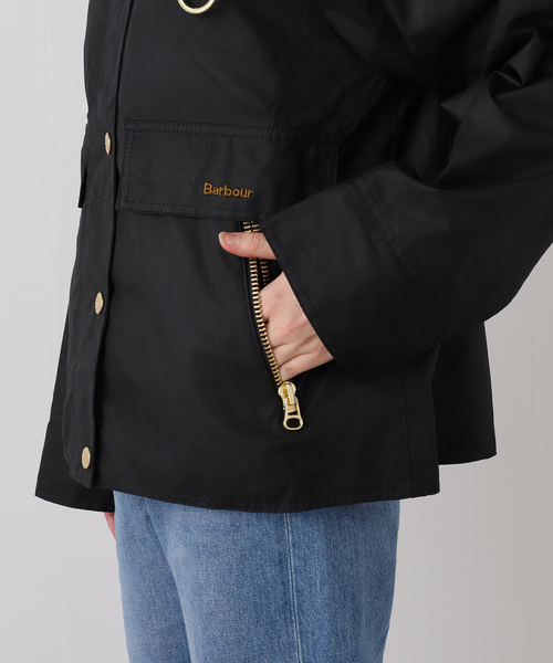 OUTDOOR PRODUCTS（アウトドアプロダクツ）の「barbour catton wax jacket（その他アウター・レディース・ブラック・10）」の9枚目の写真