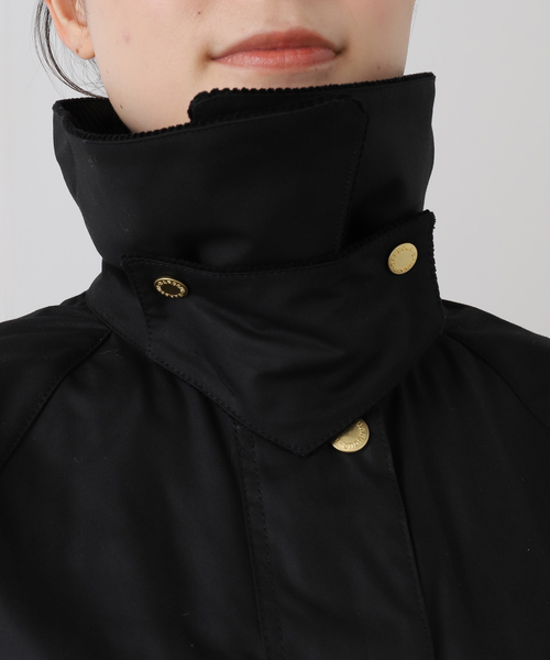 OUTDOOR PRODUCTS（アウトドアプロダクツ）の「barbour catton wax jacket（その他アウター・レディース・ブラック・10）」の10枚目の写真