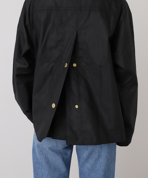 OUTDOOR PRODUCTS（アウトドアプロダクツ）の「barbour catton wax jacket（その他アウター・レディース・ブラック・10）」の13枚目の写真