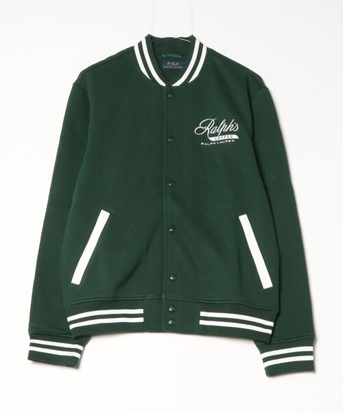 ラルフローレン スカル　フリーススタジャン Ralph's Coffee ベースボール ジャケット（スタジャン）｜POLO