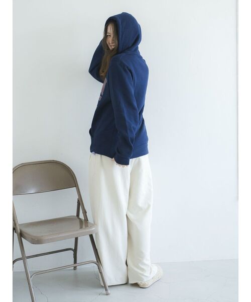 RUSSELL（ラッセル）の「Russell×JacksonMatisse 別注フードパーカー（パーカー・レディース・ブラック/ライトグレー/ネイビー・FREE）」の21枚目の写真