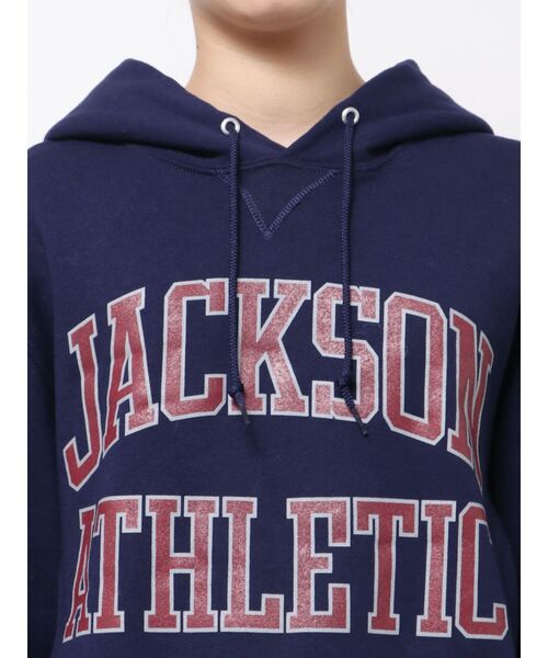 RUSSELL（ラッセル）の「Russell×JacksonMatisse 別注フードパーカー（パーカー・レディース・ブラック/ライトグレー/ネイビー・FREE）」の11枚目の写真