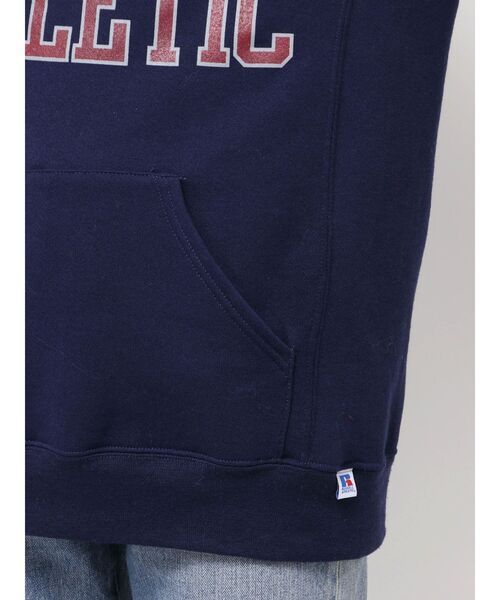 RUSSELL（ラッセル）の「Russell×JacksonMatisse 別注フードパーカー（パーカー・レディース・ブラック/ライトグレー/ネイビー・FREE）」の5枚目の写真