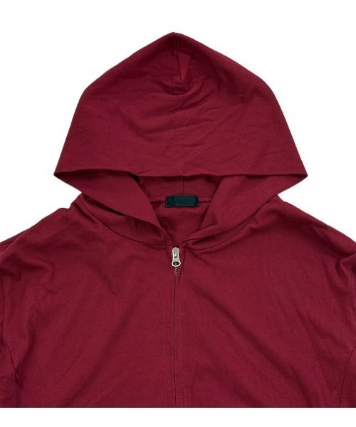 Chikashitsu +(チカシツプラス)の「【Chikashitsu +】light touch cropped hoodie / 【チカシツプラス】ライトタッチクロップドパーカー(パーカー・メンズ・ブラック/レッド/グレー・ONE SIZE)」の21枚目の写真