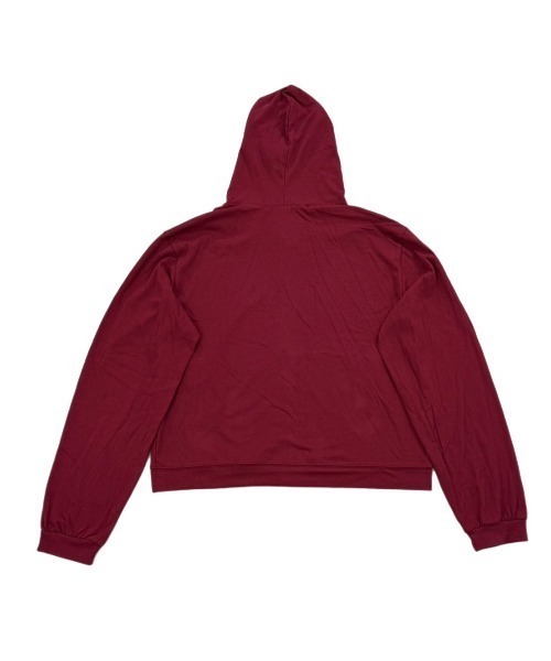 Chikashitsu +(チカシツプラス)の「【Chikashitsu +】light touch cropped hoodie / 【チカシツプラス】ライトタッチクロップドパーカー(パーカー・メンズ・ブラック/レッド/グレー・ONE SIZE)」の20枚目の写真