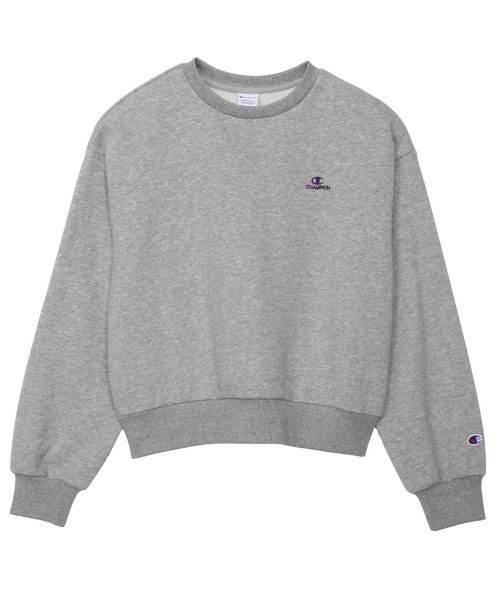 Champion(チャンピオン)の「チャンピオン CREW NECK SWEATSHIRT_(スウェット・レディース・ホワイト/ライトグレー/ダークグリーン/チャコールグレー/ダークブルー・M/L)」の4枚目の写真