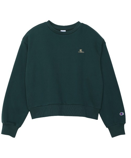 Champion(チャンピオン)の「チャンピオン CREW NECK SWEATSHIRT_(スウェット・レディース・ホワイト/ライトグレー/ダークグリーン/チャコールグレー/ダークブルー・M/L)」の1枚目の写真