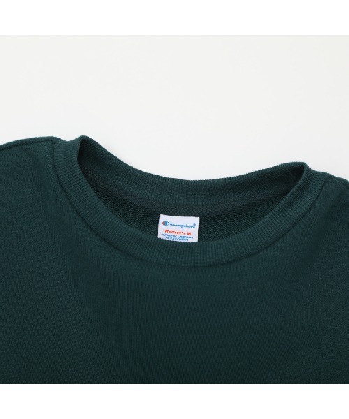 Champion(チャンピオン)の「チャンピオン CREW NECK SWEATSHIRT_(スウェット・レディース・ホワイト/ライトグレー/ダークグリーン/チャコールグレー/ダークブルー・M/L)」の7枚目の写真